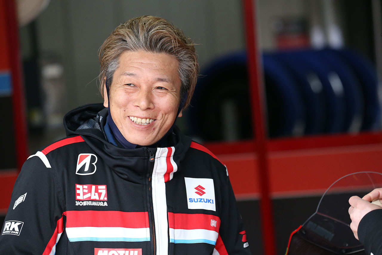 2022全日本ロード：加賀山就臣監督（YOSHIMURA SUZUKI RIDEWIN）