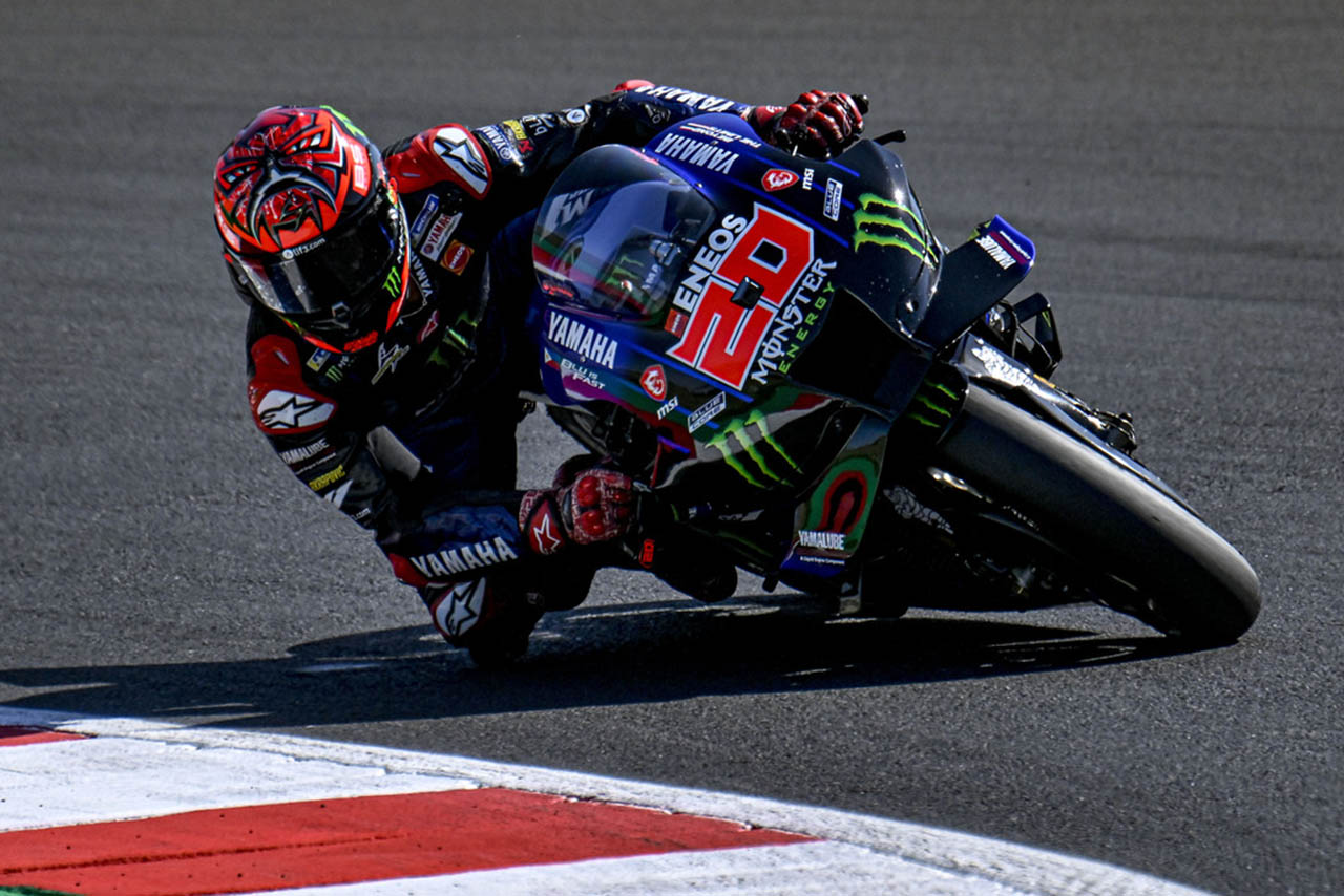 ファビオ・クアルタラロ（モンスターエナジー・ヤマハMotoGP）／2022MotoGPミサノ公式テスト2日目