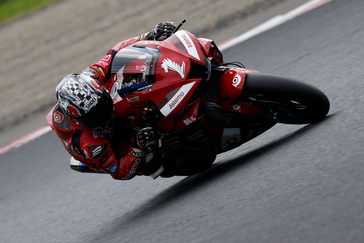 ST1000：渡辺一馬（Astemo Honda Dream SI Racing）／2022全日本ロード 岡山公開テスト1日目