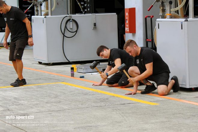 2022年WEC第5戦富士6時間／木曜搬入日