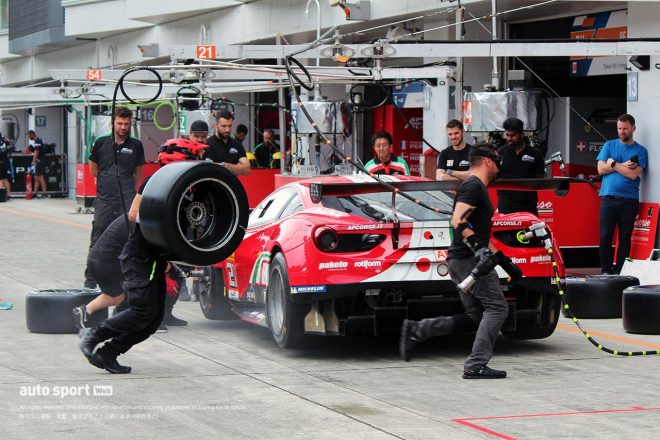 2022年WEC第5戦富士6時間／木曜搬入日