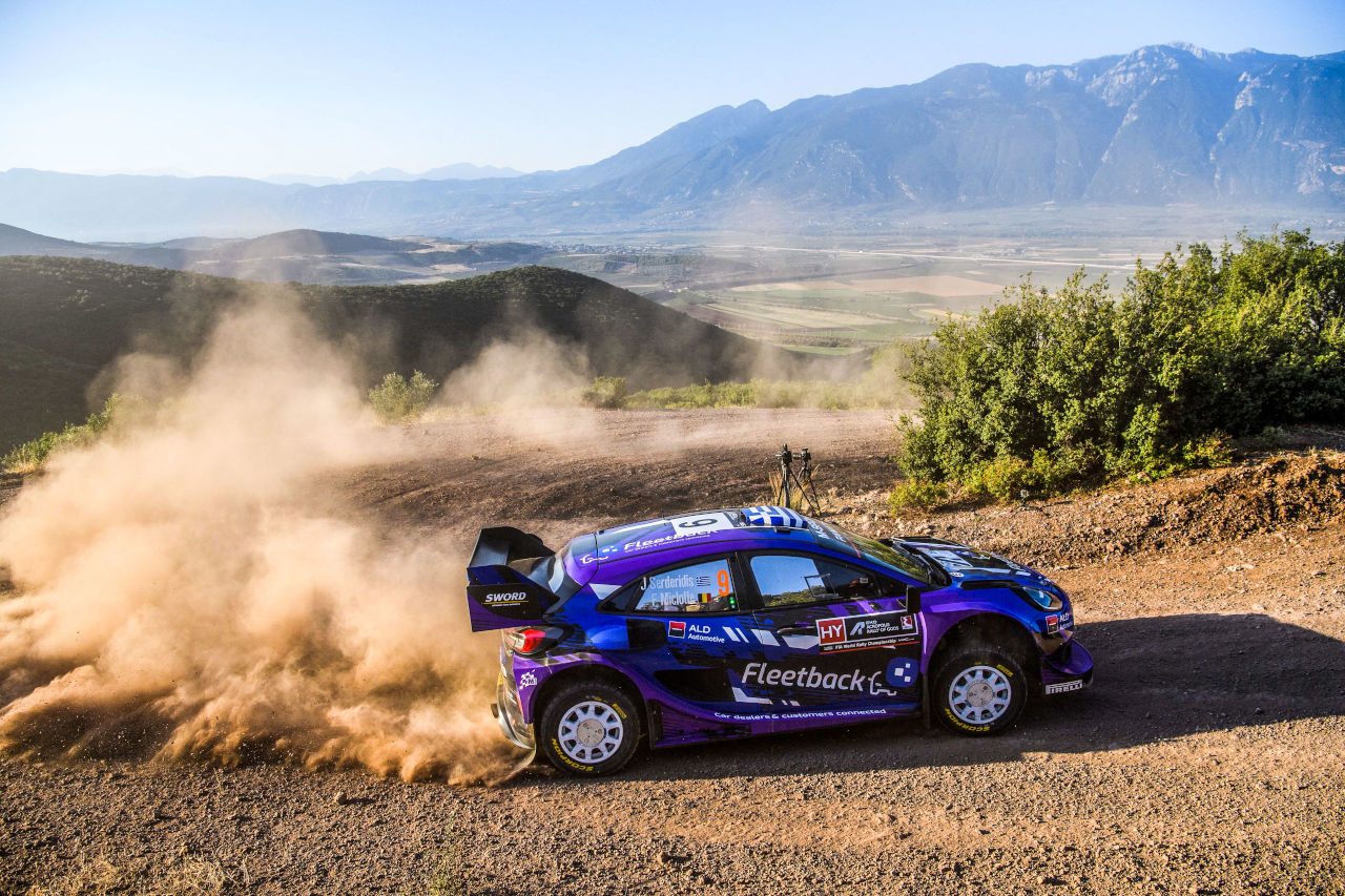 ジョルダン・セルデリディス（フォード・プーマ・ラリー1）　2022年WRC第10戦アクロポリス・ラリー・ギリシャ