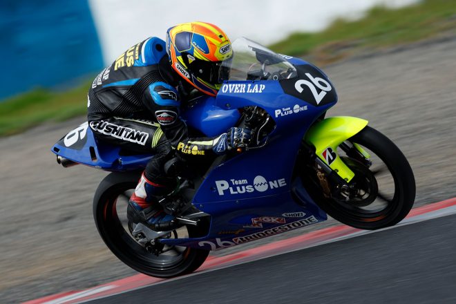 J-GP3：上原大輝（Team Plusone）／2022全日本ロード 岡山公開テスト2日目