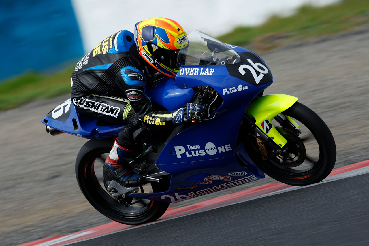 J-GP3：上原大輝（Team Plusone）／2022全日本ロード 岡山公開テスト2日目