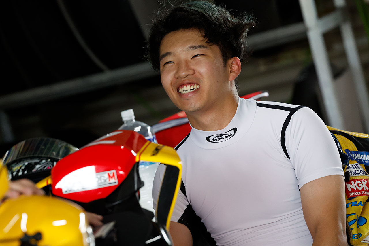 ST600：伊達悠太（AKENO SPEED・YAMAHA）／2022全日本ロード 岡山公開テスト2日目