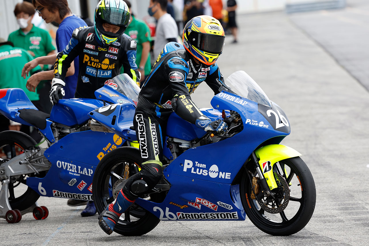J-GP3：上原大輝（Team Plusone）／2022全日本ロード 岡山公開テスト2日目