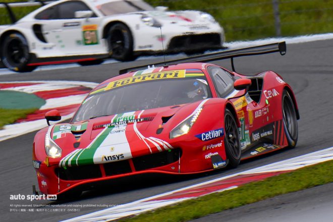 LMGTEプロクラスで最速となったAFコルセの51号車フェラーリ488 GTE Evo