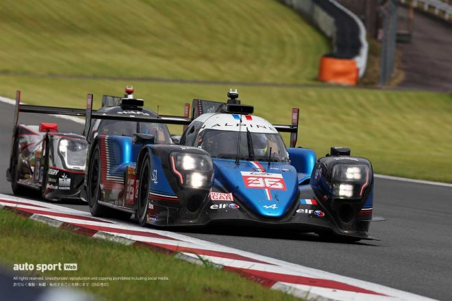 アルピーヌ・エルフ・チームの36号車アルピーヌA480・ギブソン