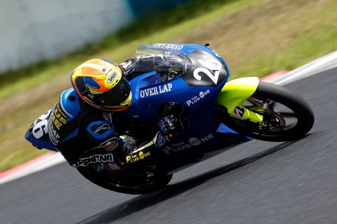 J-GP3：上原大輝（Team Plusone）／2022全日本ロード 岡山公開テスト3日目