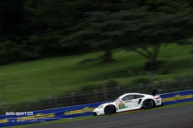 ポルシェGTチームの91号車ポルシェ911 RSR-19　2022WEC第5戦富士