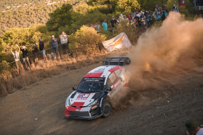 勝田貴元（トヨタGRヤリス・ラリー1）　2022年WRC第10戦アクロポリス・ラリー・ギリシャ