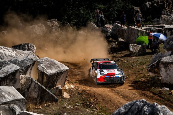 エサペッカ・ラッピ(トヨタGRヤリス・ラリー1) 2022年WRC第10戦アクロポリス・ラリー・ギリシャ