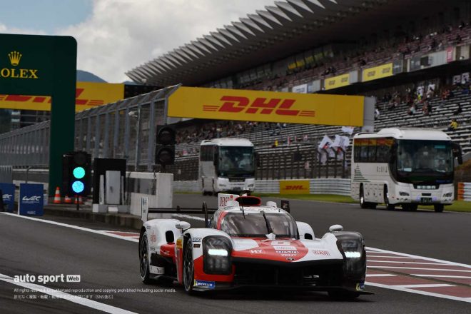 トヨタ8号車GR010ハイブリッド　WEC第5戦富士サーキットサファリ