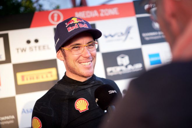 ティエリー・ヌービル（ヒョンデi20 Nラリー1）　2022年WRC第10戦アクロポリス・ラリー・ギリシャ