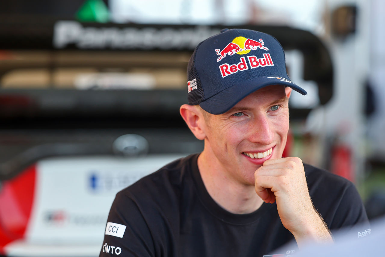 エルフィン・エバンス（トヨタGRヤリス・ラリー1）　2022年WRC第10戦アクロポリス・ラリー・ギリシャ