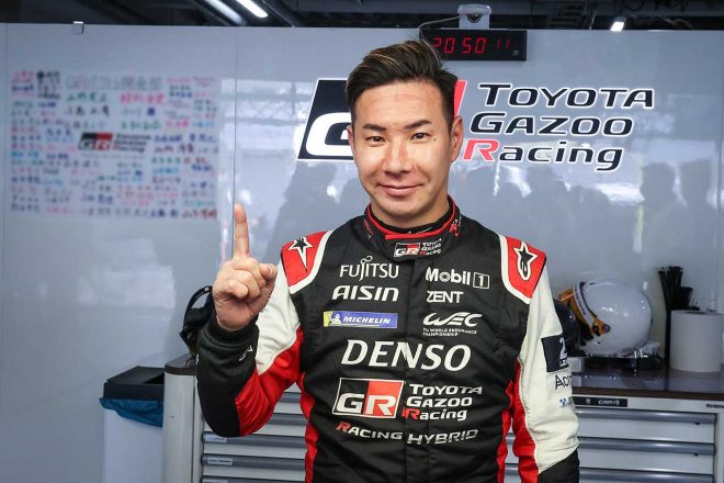 2022WEC第5戦富士　ポールポジションを獲得した小林可夢偉（TOYOTA GAZOO Racing）