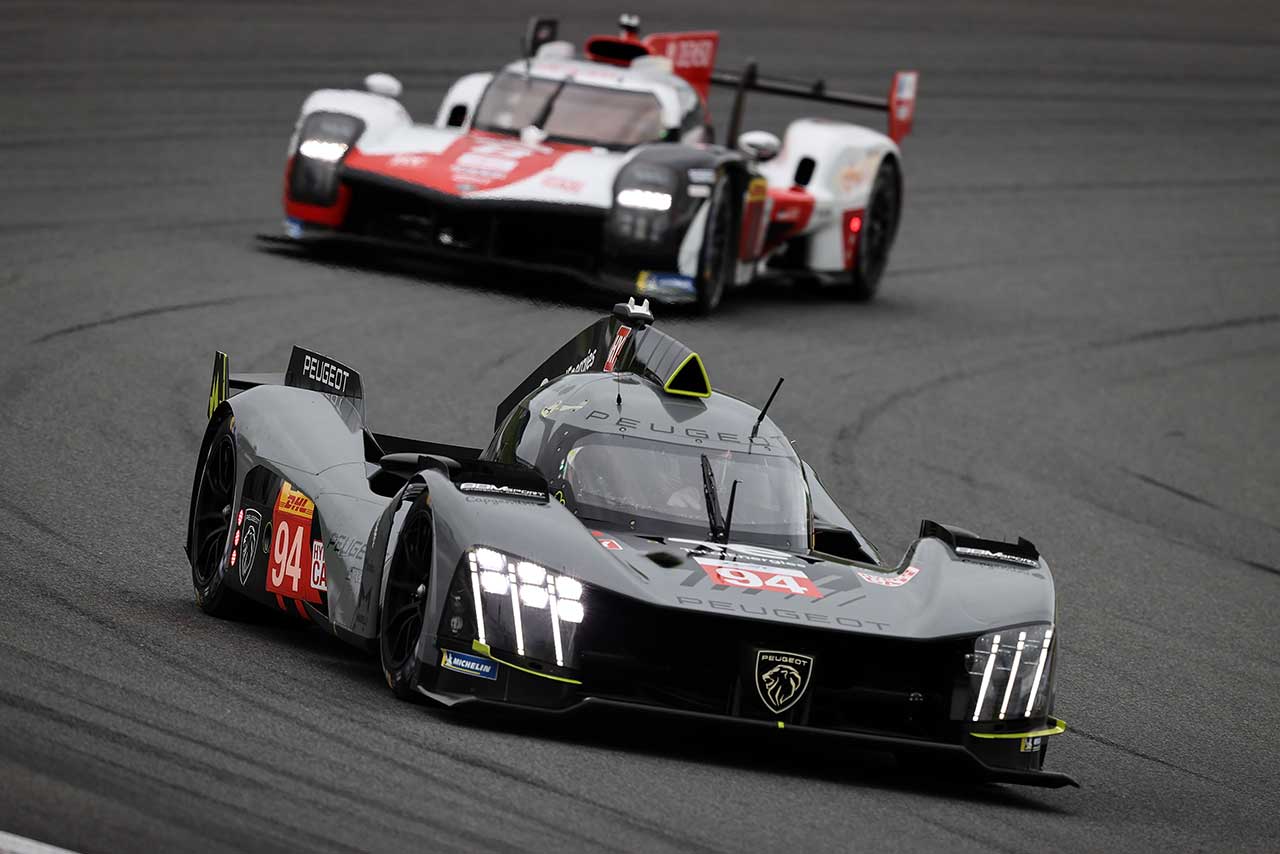 94号車プジョー9X8はロイック・デュバルがアタック。5番グリッドを獲得した