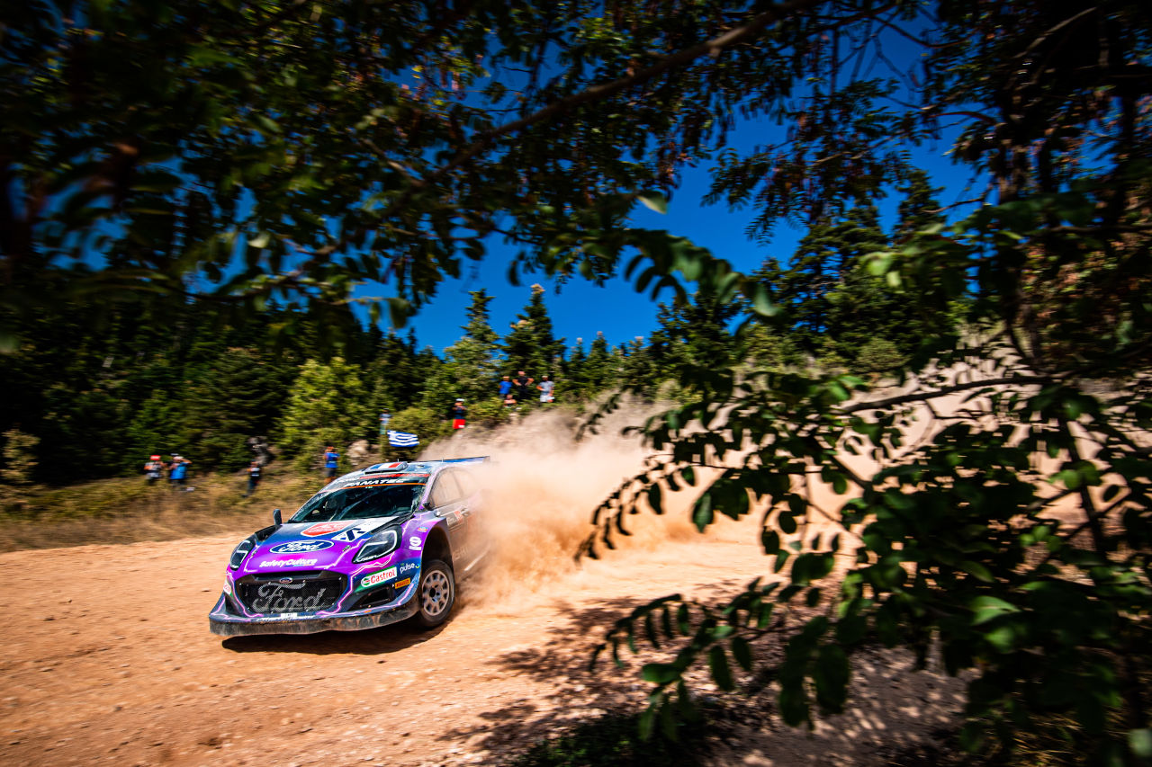 ピエール-ルイ・ルーベ（フォード・プーマ・ラリー1）　2022年WRC第10戦アクロポリス・ラリー・ギリシャ