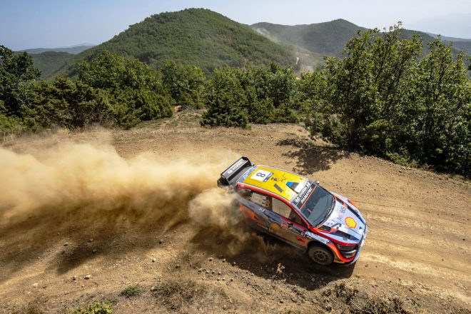 オット・タナク（ヒョンデi20 Nラリー1）　2022年WRC第10戦アクロポリス・ラリー・ギリシャ