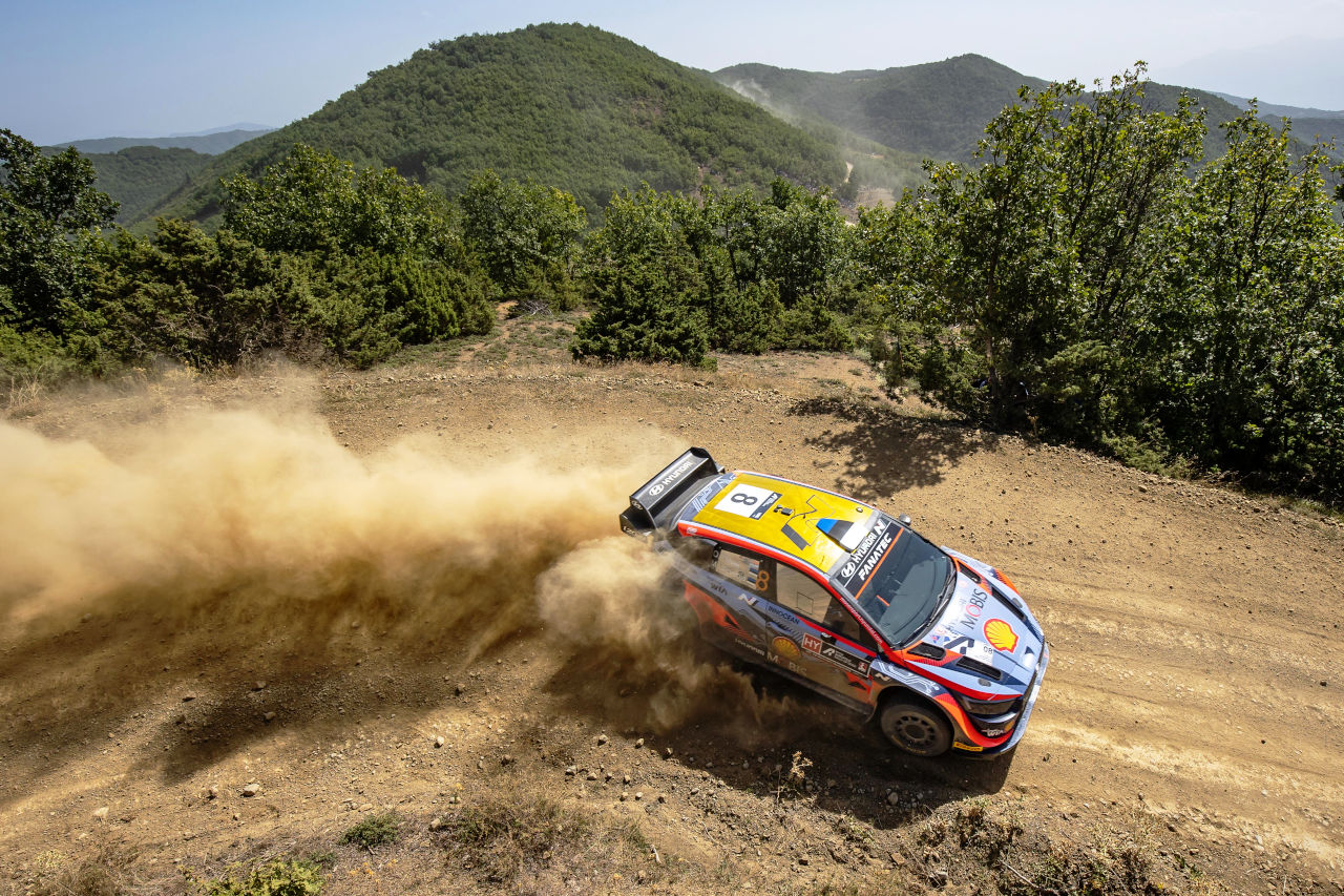 オット・タナク（ヒョンデi20 Nラリー1）　2022年WRC第10戦アクロポリス・ラリー・ギリシャ