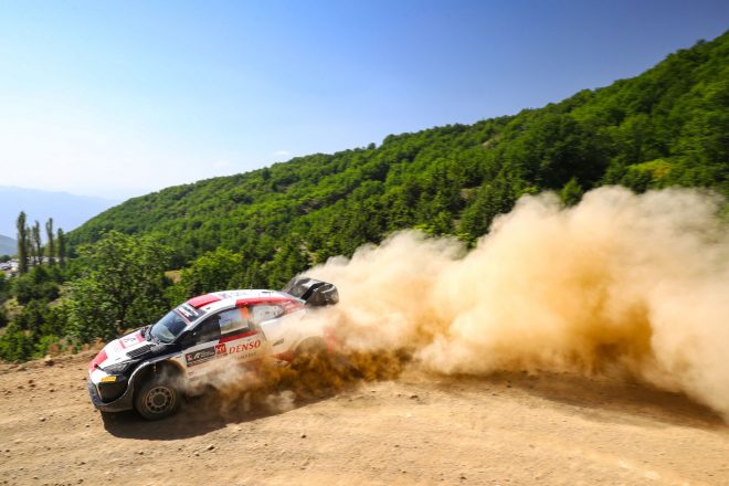 勝田貴元（トヨタGRヤリス・ラリー1）　2022年WRC第10戦アクロポリス・ラリー・ギリシャ