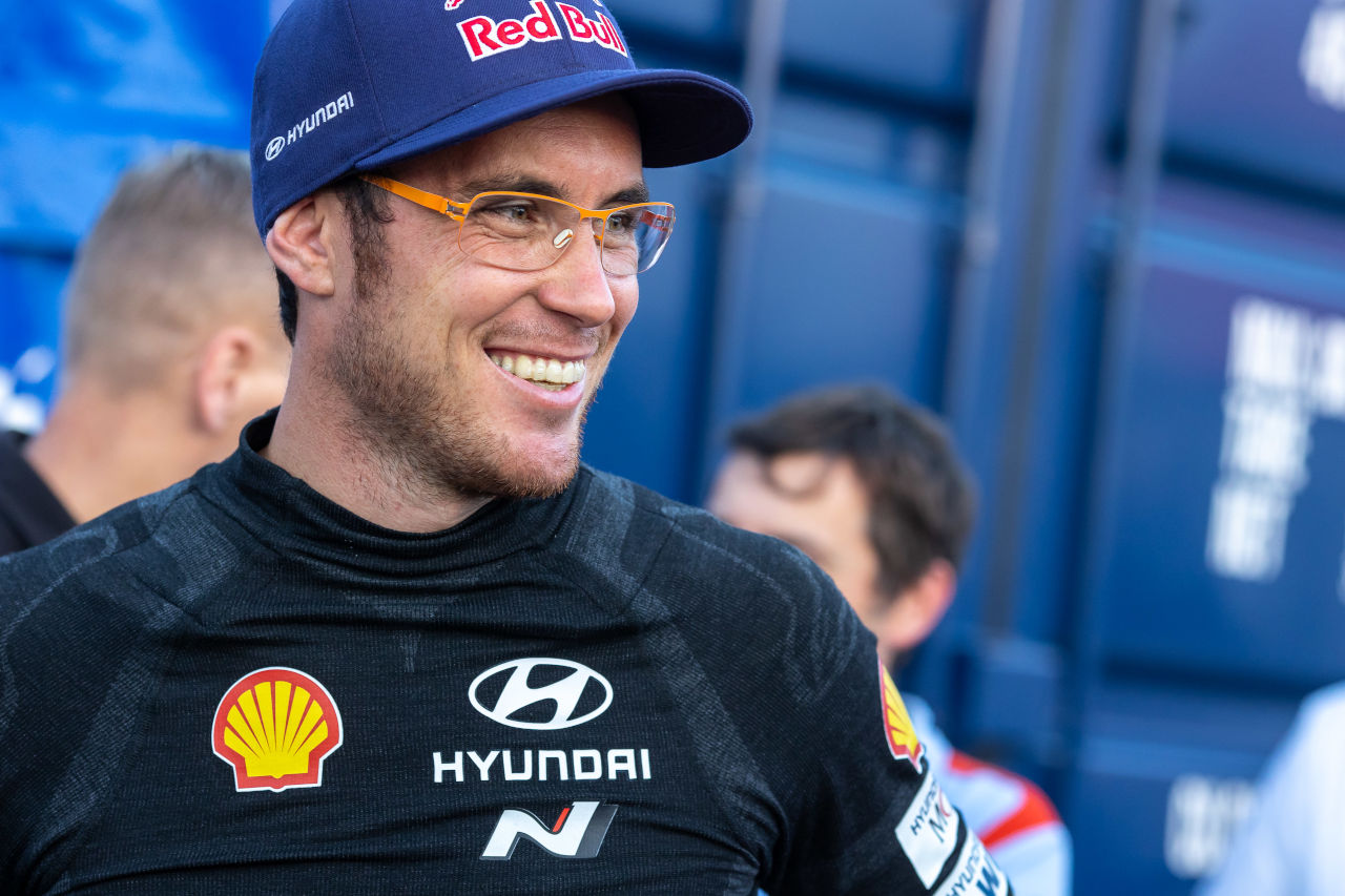 ティエリー・ヌービル（ヒョンデi20 Nラリー1）　2022年WRC第10戦アクロポリス・ラリー・ギリシャ