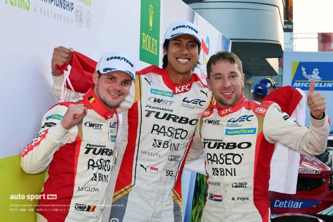 LMP2クラス優勝のWRT31号車オレカ陣営