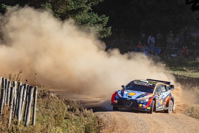 オット・タナク（ヒョンデi20 Nラリー1）　2022年WRC第10戦アクロポリス・ラリー・ギリシャ