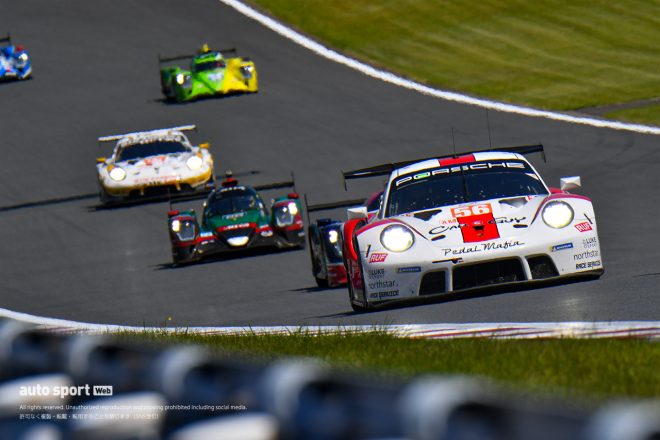 2022 WEC第5戦富士　木村武史が駆るチーム・プロジェクト1のポルシェ