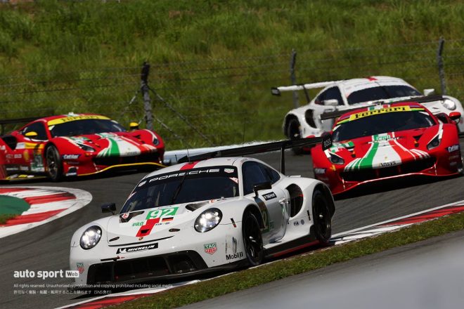 92号車ポルシェ911 RSR-19　2022WEC第5戦富士