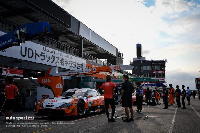 2022年スーパーGT第6戦スポーツランドSUGO　au TOM'S GR Supra