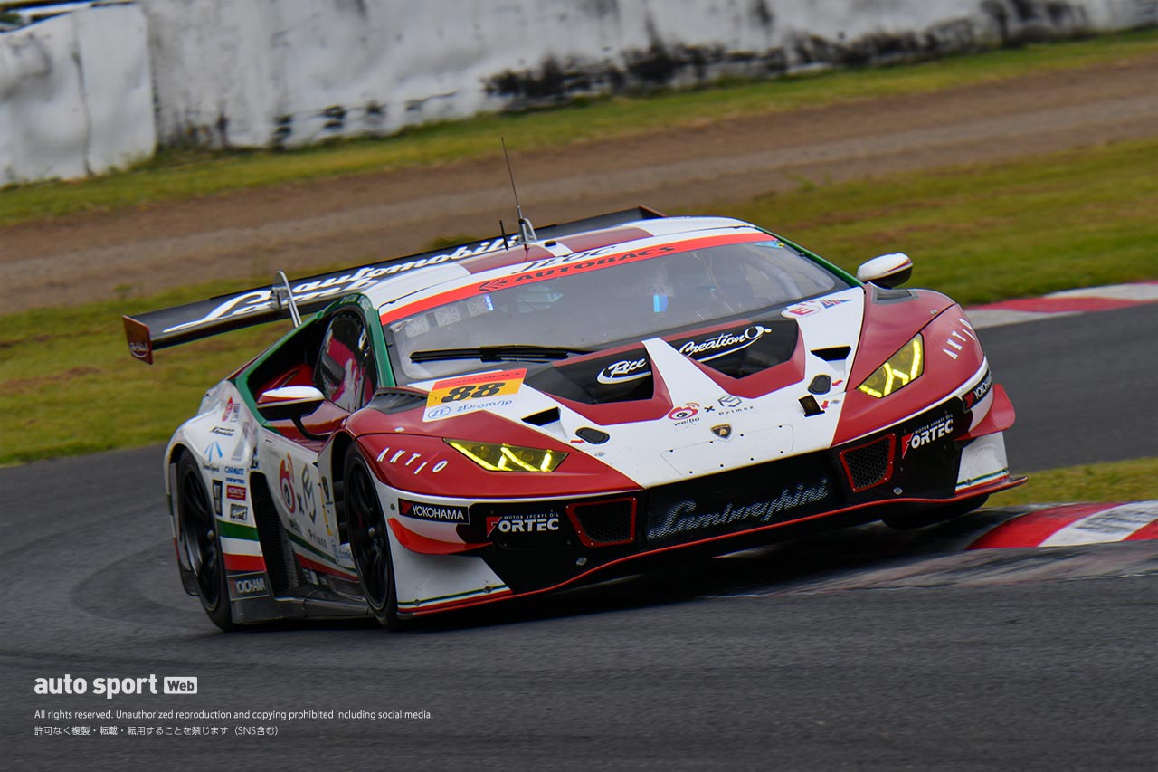 2022スーパーGT第6戦SUGO　weibo Primez ランボルギーニ GT3（小暮卓史／元嶋佑弥）