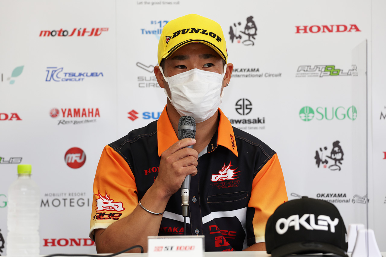 國峰啄磨（TOHO Racing）／2022全日本ロード第7戦岡山 ST1000