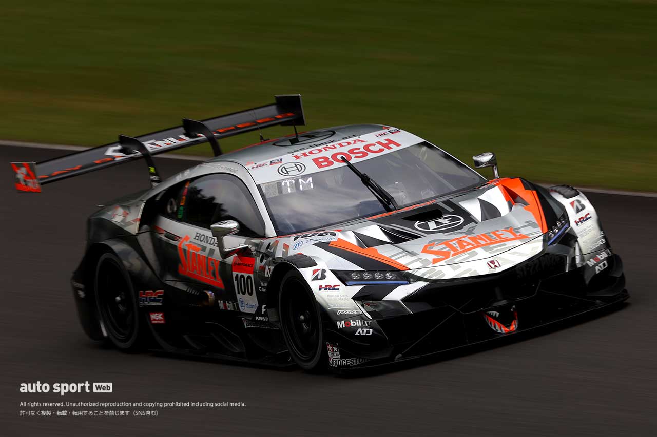 2022スーパーGT第6戦SUGO　STANLEY NSX-GT（山本尚貴／牧野任祐）