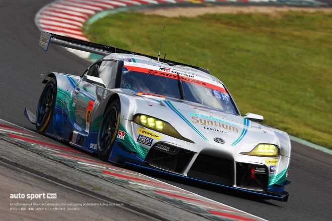 2022スーパーGT第6戦SUGO　Syntium LMcorsa GR Supra GT（吉本大樹／河野駿佑）