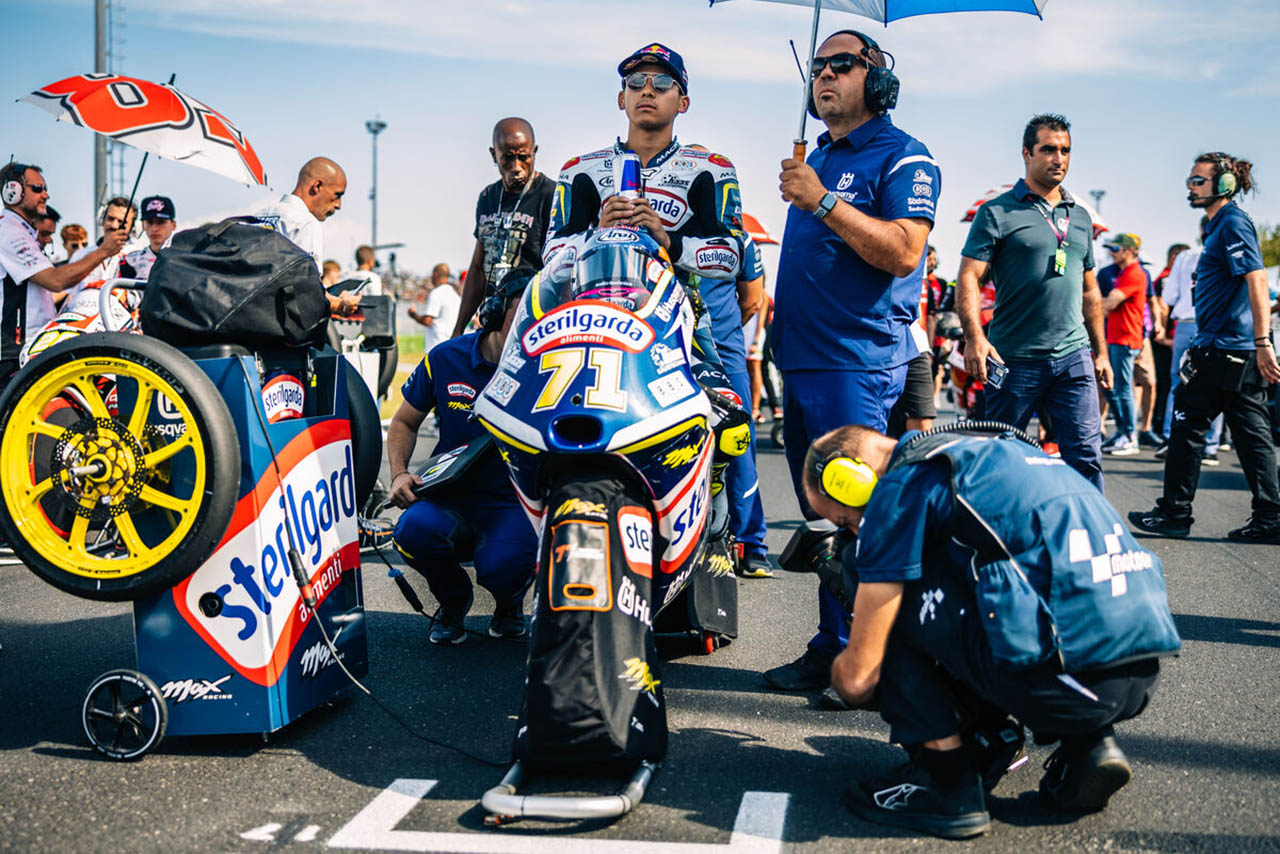 Moto3：佐々木歩夢（Sterilgarda Husqvarna Max）