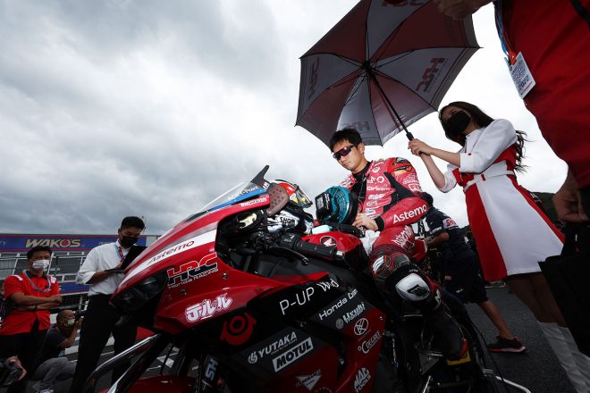 渡辺一馬（AstemoHondaDreamSIRacing）／2022全日本ロード第7戦岡山 ST1000