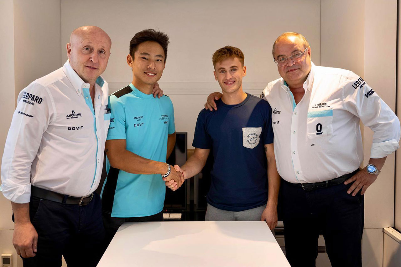 2023Moto3にLeopard Racingから参戦する鈴木竜生、ジャウマ・マシア
