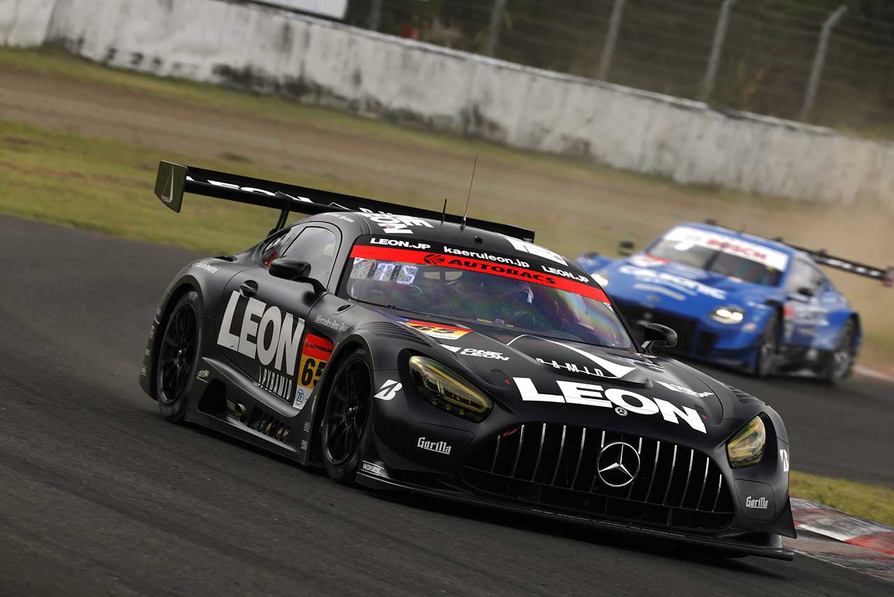 2022スーパーGT第6戦SUGO　LEON PYRAMID AMG（蒲生尚弥／篠原拓朗）