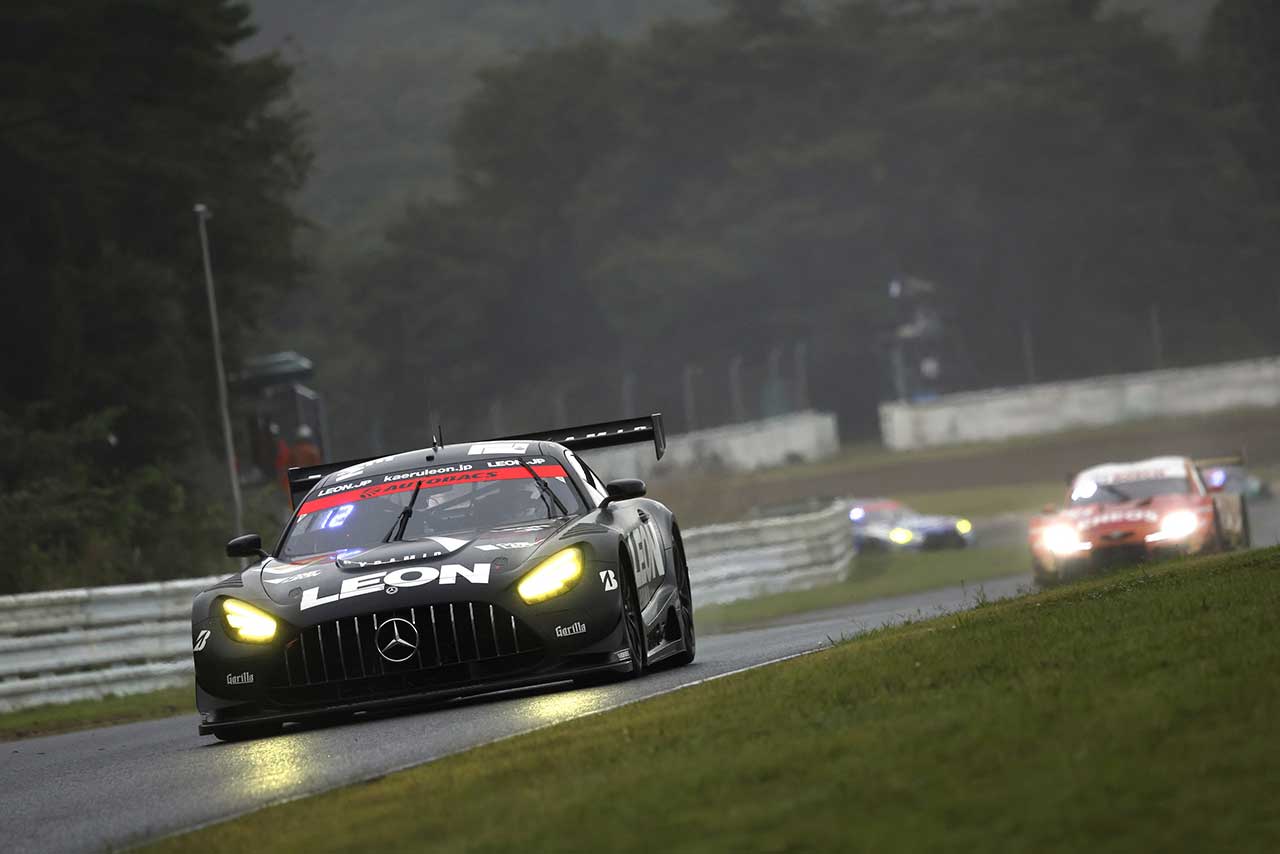 2022スーパーGT第6戦SUGO　LEON PYRAMID AMG（蒲生尚弥／篠原拓朗）