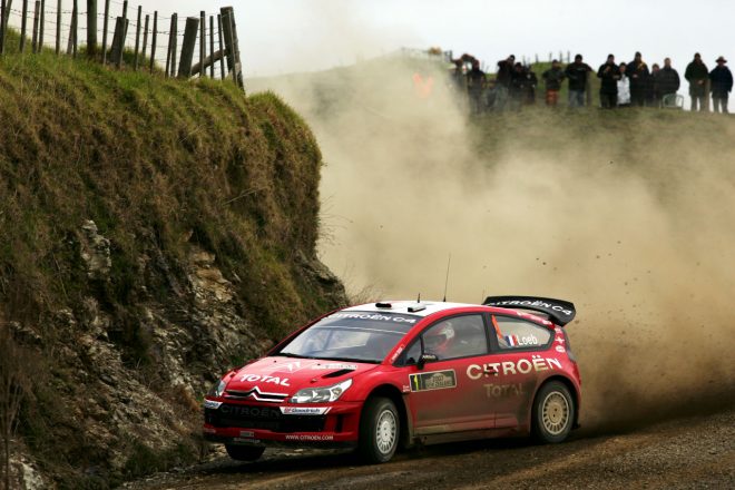 セバスチャン・ローブ（シトロエンC4 WRC）　2007年WRC第11戦ラリー・ニュージーランド