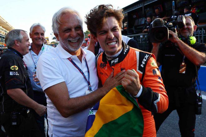 2022年FIA F2王者となったフェリペ・ドルゴヴィッチ（MPモータースポーツ）
