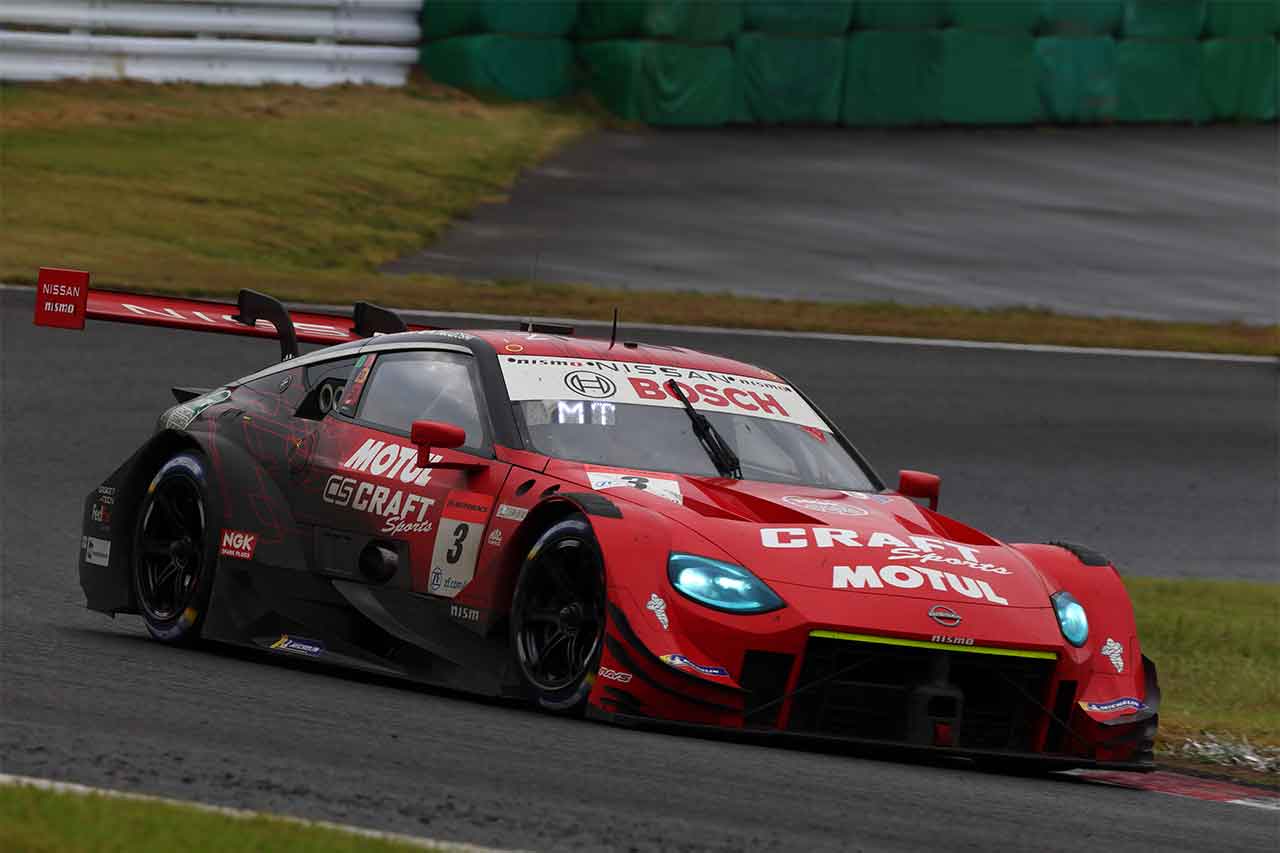 2022スーパーGT第6戦SUGO　CRAFTSPORTS MOTUL Z（千代勝正／高星明誠）