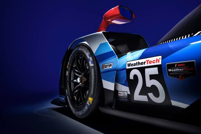 2022年9月22日、BMWが発表した2023年IMSAに参戦するBMW MハイブリッドV8のカラーリング