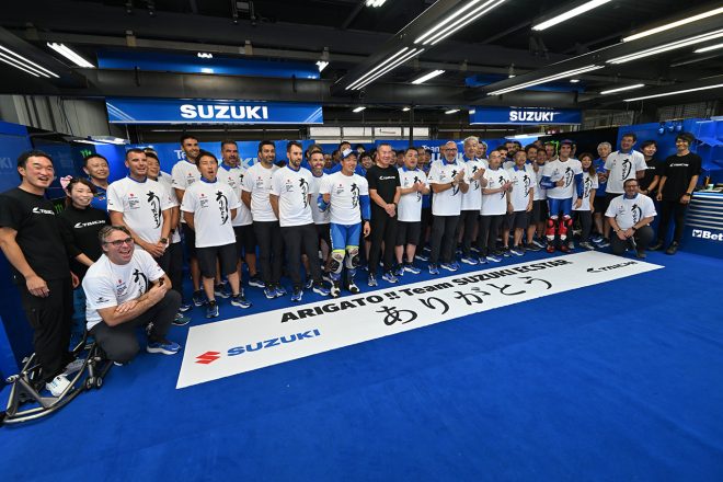 チーム・スズキ・エクスター／2022MotoGP第16戦日本GP 決勝