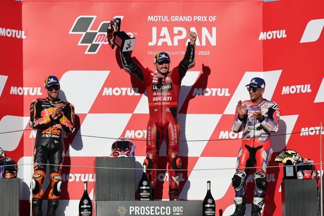 2022MotoGP第16戦日本GP決勝