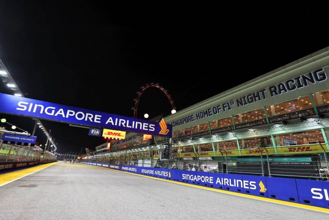 2022年F1第17戦シンガポールGP　マリーナ・ベイ・市街地サーキット