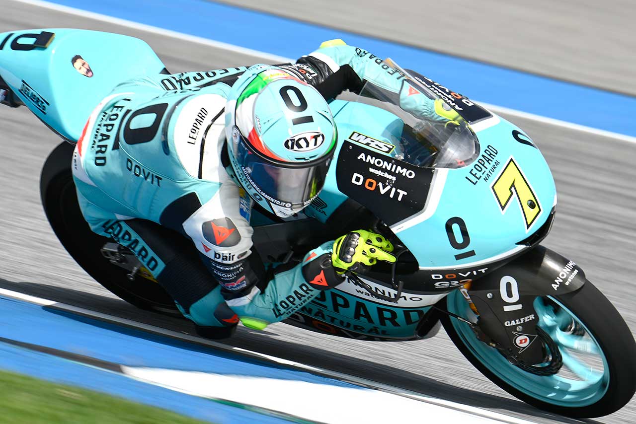 Moto3：デニス・フォッジア（Leopard Racing）／2022MotoGP第17戦タイGP