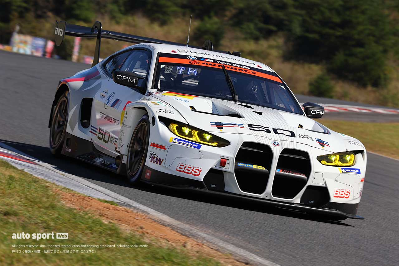 2022スーパーGT第7戦オートポリス　Studie BMW M4（荒聖治／近藤翼）