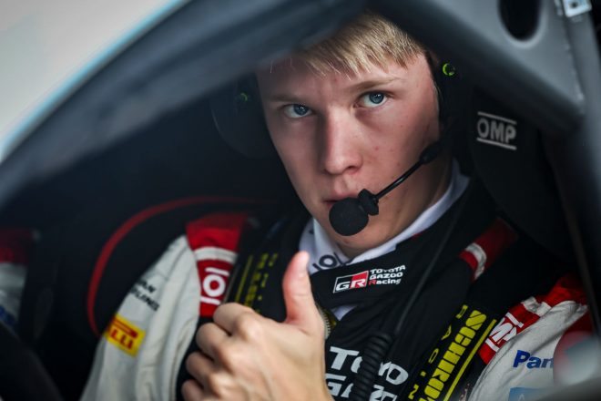 22歳と1日でWRC史上最年少チャンピオンとなったカッレ・ロバンペラ（トヨタGRヤリス・ラリー1）　2022年WRC第11戦ラリー・ニュージーランド